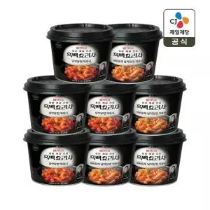 CJx흑백요리사 비비고 납작당면 떡볶이 175g x4개+마라로제 납작당면 떡볶이 175g x4개