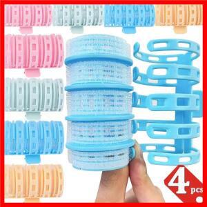 셀프 접착 앞머리 롤러, 게으른 나선형 헤어 앞머리 롤 롤러, 플라스틱 무열 공기, DIY 헤어 컬링 스타일링