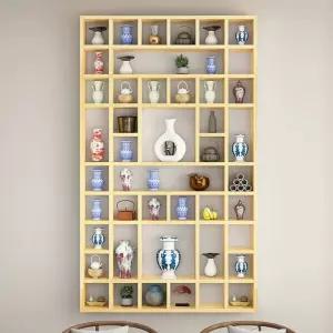 원목컵진열장 컵진열장 미니그릇장 정리 소품장식장