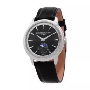 프레데리크 콘스탄트 클래식스 모네타 문페이즈 쿼츠 블랙 다이얼 시계 SSPHHWJG 932391