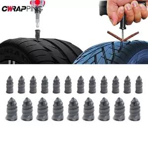 10/30개 오토바이 진공 타이어 수리 못 트럭 스쿠터 자전거 펑크 튜브리스 도구 고무 금속 자동차 액세서리