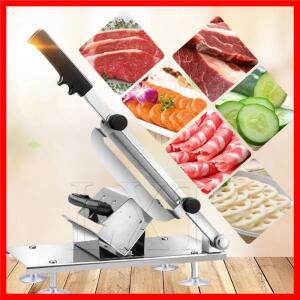 가정용 소형 고기 슬라이서 기계 롤 스테인리스 수동 냉동 과일 채소