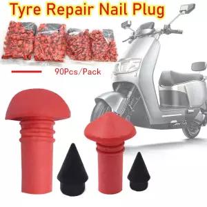 자동차 타이어 수리 고무 못 진공 버섯 모양 플러그 펑크 씰 오토바이 자전거 휠 도구