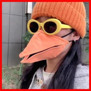 참신한 움직일 수 있는 동물 마스크 통기성이 좋고 편안한 새 부리 얼굴 커버 3D 축제 의상