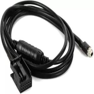 E39 E53 X5 X5M Z4 E83 E85 E86 X3 미니 쿠퍼를 위한 오디오 어댑터 케이블의 HIN Car Female 3.5mm