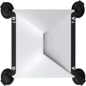 자동차 선루프 및 윈도우용 스타링크와 호환되는 ZORLINN 미니 흡입 컵 마운트 - RV 보트 도로 주행을 위한