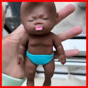 감압 검은 인형 핀치 재미 아프리카 팜 작은 이상한 있은 추악한 환기 장난감 어린이