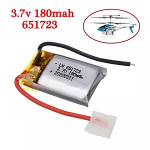 리모컨 헬리콥터용 RC 드론 배터리 Syma S109G S111G MJXRC X900 X901 3.7V 180mAh Lipo