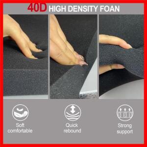 1/2/3Pcs 50x50x5cm 40D 소파 쿠션 지원 고밀도 처진 지원합니다 직사각형