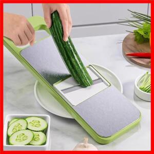 다기능 야채 슬라이서 가정용 감자 주방 스테인레스 스틸 거친 와이어 기계