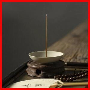 크리에이티브 세라믹 라인 향 버너 가정용 백단향 플레이트 흡연 티룸 패스 인서트