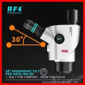 RF4 CX71 이중 피로 방지 삼안 현미경 레드 눈부심 고글은 더 선명한 세부 정보와 높은 작업 효율을 제공합