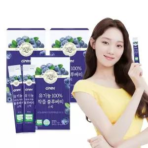 [NS홈쇼핑](eTV) GNM 유기농 100% 착즙 블루베리 스틱 3박스[35752797]