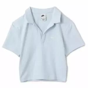 나이키 스포츠웨어 에센셜 크롭 폴로탑_R DV7885-423