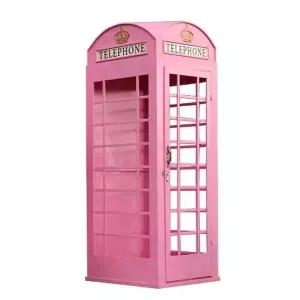 공중전화부스 대형 카페 촬영 쇼핑몰 사진 철제 전시