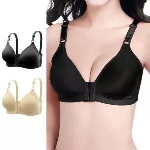 처진 보정 노와이어브라 브래지어 편한 노와이어 큰가슴 심리스 큰컵 브라자 빅사이즈 브라