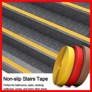 안전 방수 욕실 바닥 밀봉 스트립 1/2M PVC 자가 접착 미끄럼 방지 계단 테이프 카펫 스티커