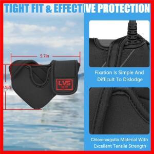 헤비 듀티 가민 트랜스듀서 커버 충격 방지 클로로프렌 케이스 맞춤형 소나 가드 낚시 보트용