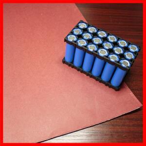 리튬 배터리용 특수 절연 스티커, 내열성 종이, 빨간색 판지, 빠른 강철