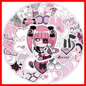 10/50/100pcs 애니메이션 소녀 고스 마녀 스티커 장난감 방수 멋진 낙서 스케이트 보드 노트북 오토바이 비