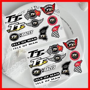 오토바이 I-Isles Of Man TT 모토 스티커 자동차 바디 범퍼 창문 노트북 벽 비닐 데칼 튜닝 액세서리