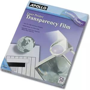 아폴로 레이저 제트 프린터 및 복사기 투명 필름 50매 (CG7060)