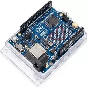 아두이노 UNO R4 WiFi [ABX00087] - 르네사스 RA4M1 + ESP32-S3 Wi-Fi 블루투스 USB-C CAN 12비트 DAC OP