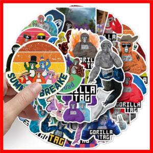 50PCS 고릴라 태그 게임 방수 만화 침팬지 스티커 장식 DIY 노트북 모바일 기타 워터 컵 가방 낙서