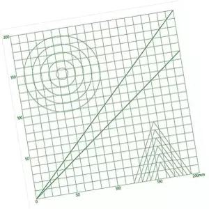 3D 프린팅용 드로잉 매트 그리기 도구 펜 기본 템플릿 디자인 선물 220 * 0.5MM