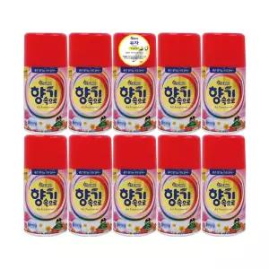 산도깨비 향기속으로 유자향 290mlX10개 자동 분사기 실내 리필 방향제