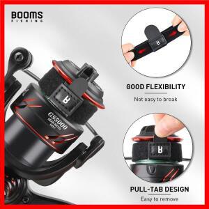 Booms Fishing 스피닝 릴 보호 커버 하이 퀄리티, 폴리에스터 라인 컵 보존 케이스, 낚시 액세서리, SB1, 4