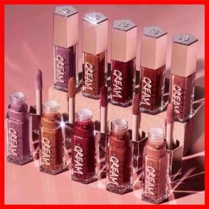 패션 푸시 히트 플로잉 워터 글로스 미러 펜타고날 하이 다이아몬드 모이스처라이징 립스틱 플럼프 글리터