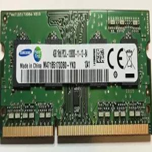 삼성 램 메모리 4GB(1 x 4GB) DDR3 PC3-12800 1600MHz 204 PIN 노트북용 SODIMM