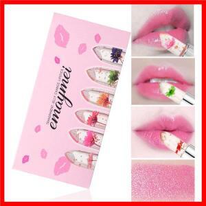 6스틱 투명한 모이스춰 라이징 젤리 말린 꽃 온도 변화 크리스탈 클리어 세트 메이크업 화장품