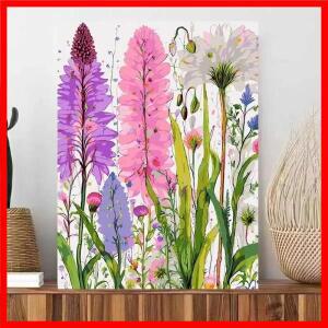 YL-90384- 대형 장미 정원 풍경 유화, 캔버스에 그린 꽃 그림, 바로 걸 수 있는 상태