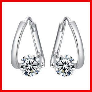 1캐럿 모이사나이트 PT950 플래티넘 소행성 귀걸이 여성용 - 밝고 화사한, 눈부시게 은은한, 최고의 친구