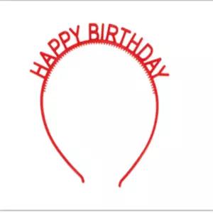 365상회 해피버스데이 머리띠 1P 파티소품