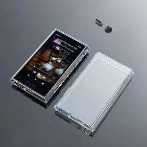 먼지 플러그가 있는 소니 워크맨 NW-A306 NW-A307 NW-A300 시리즈용 소프트 투명 보호 쉘 스킨 케이스