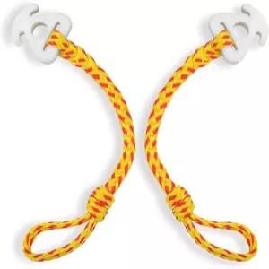 보테폰 2Pcs 보트 튜브 견인 로프 퀵 커넥터 스키 시두 제트 웨이버너와 함께하는 웨이크 보딩용 워터