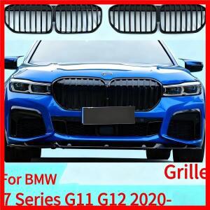 2020-2023 BMW 7 시리즈 G11 730i 스포츠 프론트 그릴 키드니 범퍼 튜닝 액세서리