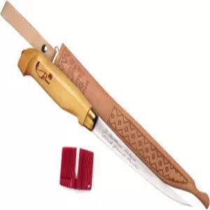 단봉 연마기와 칼집이 있는 라팔라 6인치 생선 필레 나이프 정밀 절단을 위한 프리미엄 스테인리스 스틸