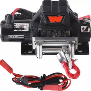 RC 카 윈치 모델 메탈 자동 TRX4 D90 D110 축 Scx10 크롤러 카에 6.6lbs 적재 가능