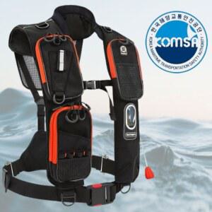 낚시구명조끼 벨트식 자동팽창식 생존 선상 자동 조끼