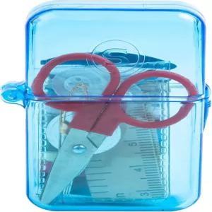 SINGER 01927 휴대용 여행용 재봉틀 키트 케이스 포함 다양한 색상 멀티컬러