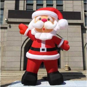 초대형 산타 크리스마스 대형 현수막 눈사람 등반 풍선 2m