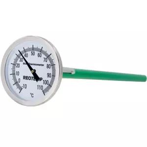 REOTEMP K82-7 토양 온도계 17.8cm (7인치) 줄기 방수 정원 온도 측정용 -10/110 섭씨