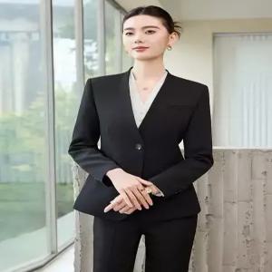여성용 오피스룩 세트 미용 정장 정장세트 상담사 실 여교사 작업복 매니저 원픽1