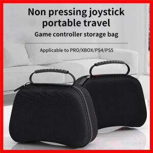 PS5 PS3/Xbox 시리즈 게임 패드 용 휴대용 스토리지 핸들 가방 Nintendo Switch Pro 액세서리 EVA 보호 운