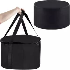 아웃랜드 파이어볼 893 디럭스 야외 휴대용 프로판 가스 불 구덩이용 가방 및 커버 823 870 19인치 다이아