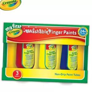 놀이 미술 낙서 크레욜라 핑거 페인트3색 150m